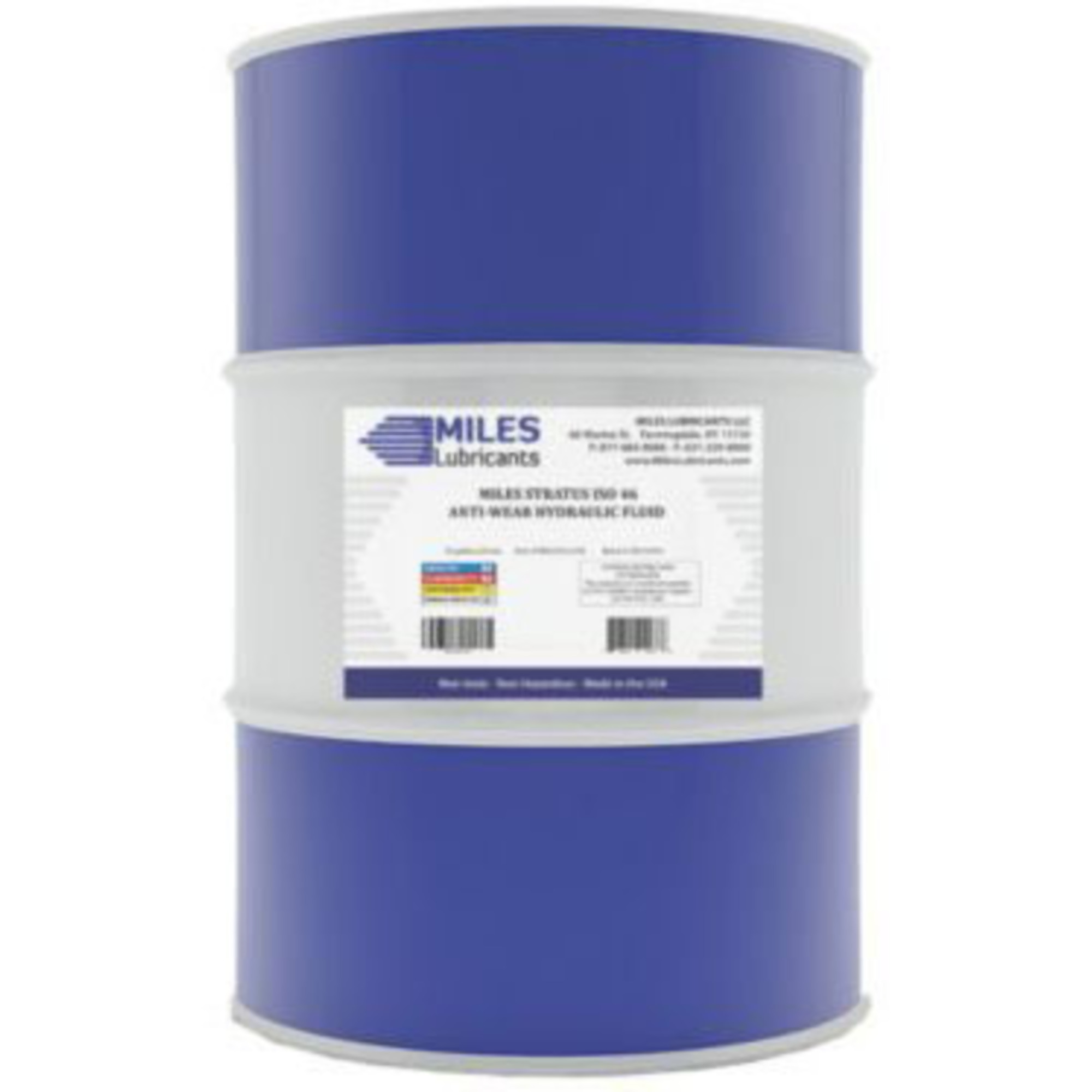 Miles Lubricants Stratus-46 Anti-Wear Hydraulic Fluid - 55-Gal. Drum, Model# M0010011401